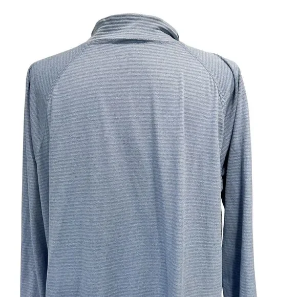 Eddie Bauer Pullover 2XL Tall Women's Blue 1/4 Zip Hiking Outdoors Athletic - Picture 4 of 13